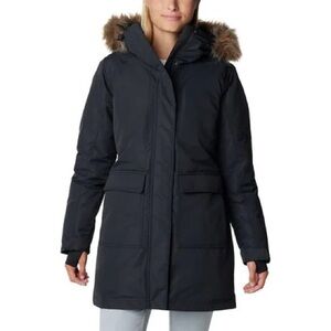 Women's Columbia Black Parka Coat